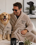 Load image into Gallery viewer, Father’s Day Dog Dad Robe