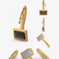 Load image into Gallery viewer, Le Woof Bamboo Spa Grooming Brush