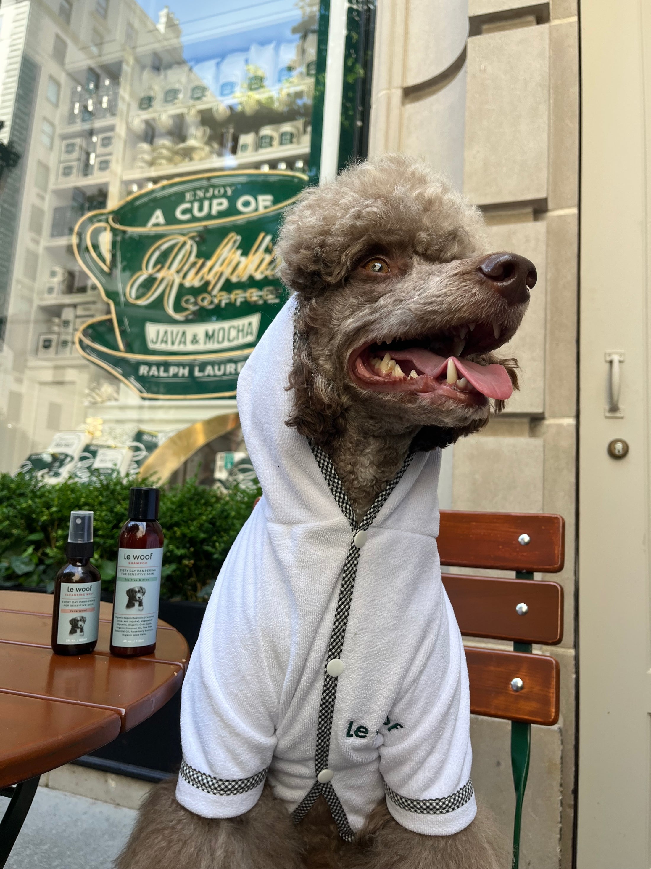 Le Woof Spa Collection Dog Robe
