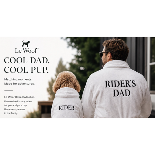 Father’s Day Dog Dad Robe