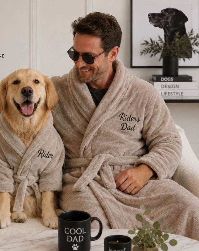 Father’s Day Dog Dad Robe