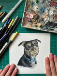Load image into Gallery viewer, Le Woof x Carrie Draws Collab: Custom Dog Portrait
