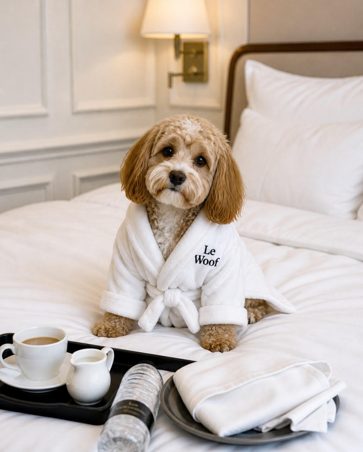Le Woof Spa Collection Dog Robe