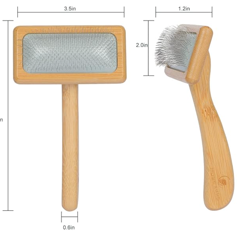 Le Woof Bamboo Spa Grooming Brush